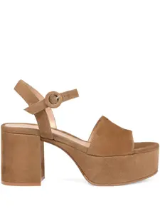 Босоножки Carol 35 Gianvito Rossi, нейтральный