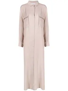 Платье-рубашка с разрезами сбоку Fabiana Filippi, розовый