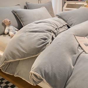 Disney Пододеяльник 200х230 см из толстого флиса, двусторонний, цвет Shell Gray