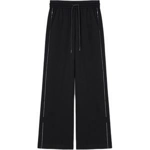 Брюки casual KARL LAGERFELD FW25 женские KARL LAGERFELD / Karl Lagerfeld Jeans, черный