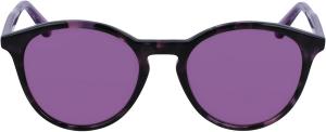 Круглые солнцезащитные очки Calvin Klein Ck23510s, Purple Havana