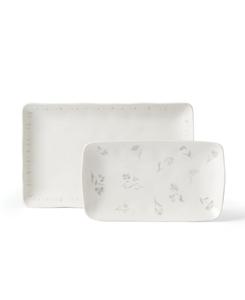 Набор сервировочных блюд Oyster Bay, 2 шт Lenox, белый