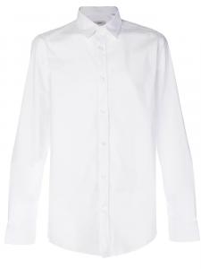 Приталенная рубашка с длинными рукавами Mauro Grifoni, белый