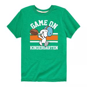 Футболка с рисунком для детского сада «Игра в арахис» для мальчиков 8–20 лет Licensed Character