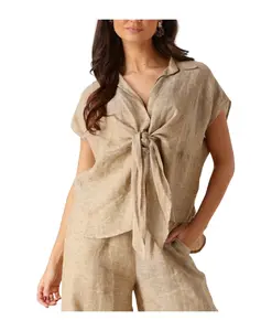 Топ Melange edine для женщин Nukus, коричневый