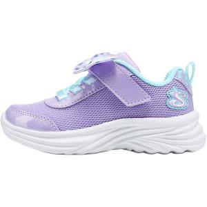 Skechers Kids Skechers девочки нескользящие износостойкие низкие кроссовки для малышей lavender/light green