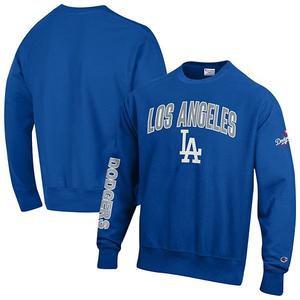 Мужской свитшот reverse weave chenille los angeles dodgers Champion