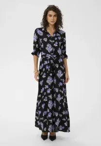 Платье макси kavelana Kaffe, Black Blue Large Flower