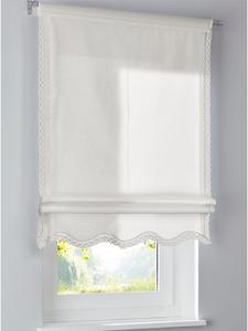 Heine Римская штора белого цвета