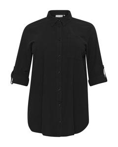 Блузка KAFFE CURVE Nana, черный