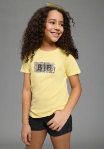 Bruno Banani LM Футболка в желтом цвете