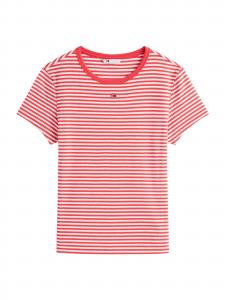 Tommy Jeans Футболка 'ESSENTIAL' в красном цвете