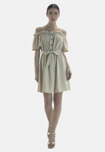 Платье-рубашка Elara, бежевый