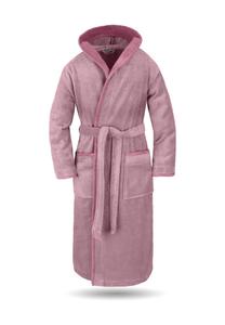 Хлопковый халат унисекс Роб Normani, цвет Rosa/hellrosa
