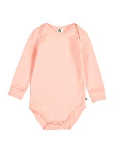 Müsli Боди с длинными рукавами персикового цвета
