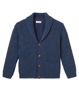 Кардиган из шерстяной смеси Axel La Coqueta, Dark Blue