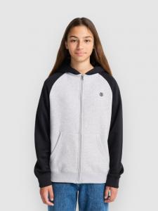Детская толстовка Element Icon Embroidery 2Tone Kids Sweatjacke, mid grey heather