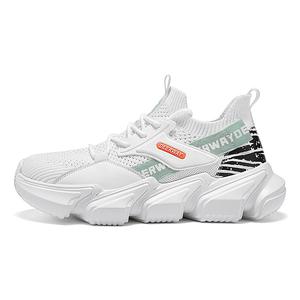 DEERWAY Противоскользящие и износостойкие низкие кроссовки, увеличивающие рост, мужские, белые