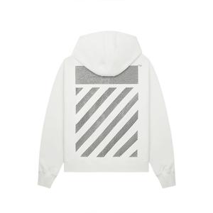 OFF-WHITE OFF WHITE свитшоты унисекс с капюшоном средней плотности
