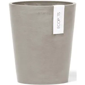 Цветочный горшок ECOPOTS «Morinda Orchid 17 Taupe», для использования в помещении, серо-коричневый