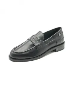 Черные женские туфли осень-зима 2025 Janet & Janet, черный