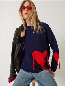 Свитер Bianco Lucci, темно-синий