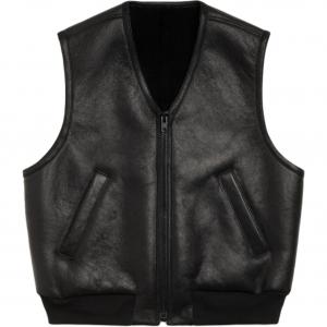 Футболка-майка FW25 Unisex с V-образным вырезом и умеренным вырезом на спине Stussy, черный