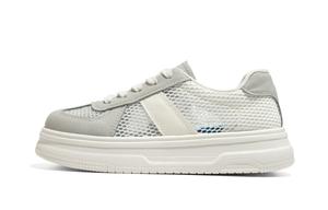 RENBEN Легкие и дышащие женские лоу-топы для скейтбординга бежево-серые, цвет Beige Gray