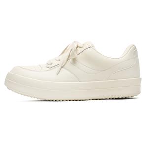 ZHENRAN Мужские низкие скейтерские кеды белые, цвет White