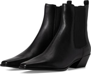 Женские ботинки челси Steve Madden Evan кожаные с острым носом, черный