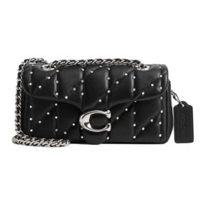 COACH Овчинная сумка через плечо маленький размер женская черная