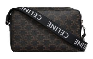 CELINE Сумка через плечо из кожи коровы триумф