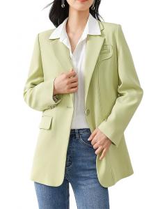 OUNIXUE Блейзер, розовый