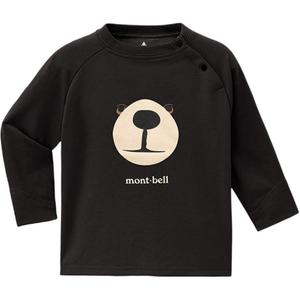 Футболка для младенцев и малышей MONTBELL, черный