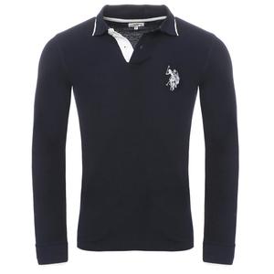 Лонгслив U.S. Polo Assn. PoloShirt Langarm, темно синий
