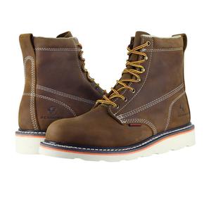 Мужские рабочие ботинки с мягким носком, защитная обувь с рейтингом электрической опасности коричневого цвета Berrendo