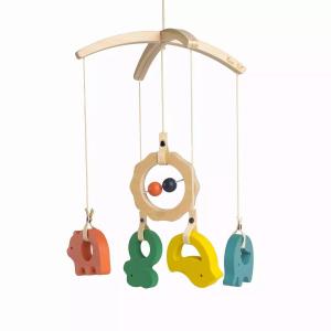 Юми Яй - 3в1: карусель над кроватью, деревянные игрушки, пазл Inna marka