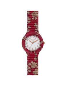 Hip Hop Аналоговые часы зимнее цветение белый