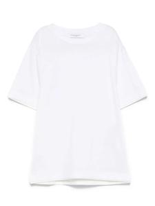 Paolo Pecora Kids футболка с логотипом, белый