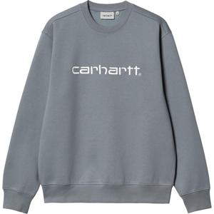 Свитшот с вышитым логотипом Carhartt WIP, серый