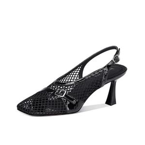 JESSICA SOPHIA Тонкие каблуки на шпильке 7 см женские черные, цвет Black