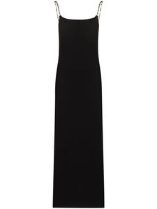 AMBUSH платье на цепочных бретелях, черный