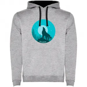 Худи Kruskis Wolf Night, серый
