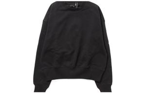 Органический хлопковый свитшот с длинными рукавами Y-3, черный