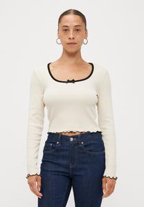 Топ ONLY Petite ONLLAILA , Birch/Black/Black