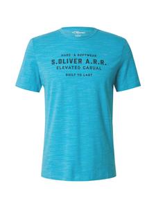 Футболка s.Oliver, marine blue/Azure
