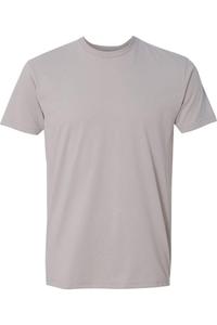 Футболка унисекс из замши Next Level, светло-серый