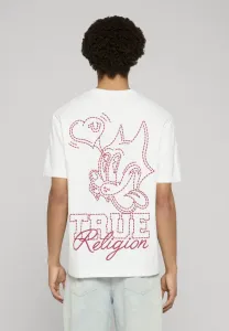 Футболка с принтом пушистого кота True Religion, White