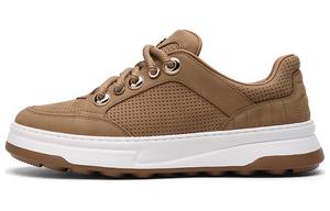 Скользоустойчивые низкие скейтерские кроссовки мужские CROWN, белые