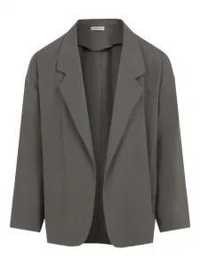 Блейзер с воротником-лацкан Fear Of God, серый